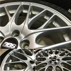 BBS GERMANY CS 18インチホイール 4本セット 7.5J +48mm PCD100 5穴 ZVW30 プリウスで使用 ZN6 ZN8 86 ZC6 ZD8 ドイツ製 ジャーマニーの画像5