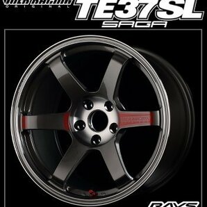 在庫あり【4本価格】 TE37SAGA SL 18×9.5J +45 5H-100 FACE-4 トヨタ86 TOYOTA86 ハチロクの画像5