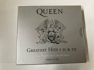 ジャンクCD「QUEEN　Greatest Hits I, II & III: The Platinum Edition」プラチナム・コレクション クイーン　３枚組