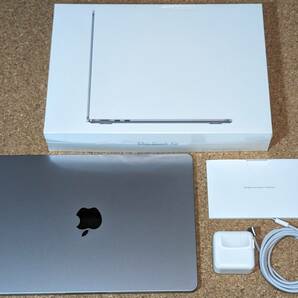 【美品・保証期間内】MacBook Air M2 13インチ メモリ16GB SSD512GB スペースグレーの画像7