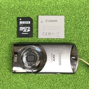 S680【平成レトロ】CANON IXY DIGITAL キャノン デジカメ カメラ バッテリー SD付 動作未確認 長期保管品 現状品