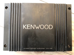 ◆ケンウッドKENWOOD！パワーアンプ！KAC-721！最大出力70wx2ch！動作未確認！ジャンク扱い！◆