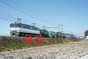 鉄道写真データ（JPEG）、00730006、EF65-2083（正面汚れあり）＋貨物、JR東北本線、蓮田〜東大宮、2016.11.25、（7360×4912）