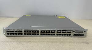 Cisco WS-C3850-48P-L V07 16.09.06 48-Port PoE Switch C3850-NM-4-1G 2x 715w Power