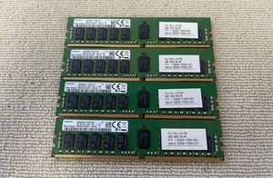 4個セット計32GB Samsung Fujitsu M393A1G40EB1 8GB 1Rx4 PC4-2400T DDR4 ECC REG メモリ サーバー用 S26361-F3934-E511 RX2530 RX2540用