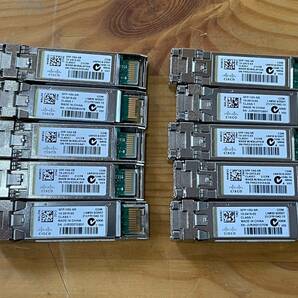 10本セット Cisco シスコ 純正 SFP-10G-SR Transceiver Module 10-2415-03の画像1