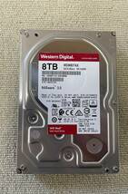 Western Digital WD80EFAX 8TB 5,400rpm WD Red NAS SATA Hard Drive 動作確認_画像1