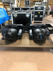  rare! rare cow o* moving light /STUDIO SPOT STUDIO 575 STS-575 Studio lighting PA equipment sound equipment hard case attached pair 2 piece set ②