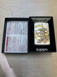 ZIPPO 電鋳板 五重の塔