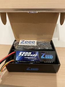 ゼエエ Zeee 11.1V 80C 5200mAh 3S リポバッテリー 2本セット