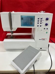 ☆リッカー　コンピューターミシン　BERNINA　ベルニナ180　スイス製　厚物縫い　実用　模様　文字　動作確認済　☆