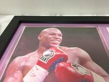 F.Mayweather　フロイド・メイウェザー　写真　サイン　印刷　ボクシング　額装　　　　A5_画像2