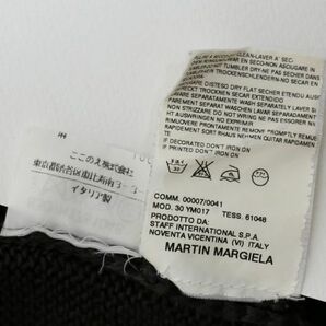 04SS MARTIN MARGIELA10 マルタンマルジェラ リネン Vネック ニット セーター linen sweater 初期 本人期 b7776の画像10