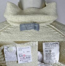 AD1988 COMME des GARCONS コムデギャルソンオム ウール ポロニット セーター sweater b7360_画像10