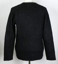 希少 15AW Supreme Heather Mohair Cardigan Black Medium シュプリーム モヘア ニット カーディガン 黒 b7774_画像6