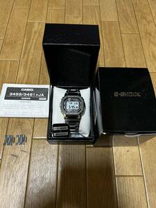 1円〜　CASIO G-SHOCK GMW-B5000D-1JF 電波ソーラー Gショック カシオ フルメタル 腕時計 