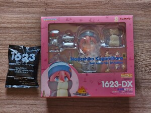 新品未開封 ねんどろいど フィギュア　1623-DX　各務原なでしこ　ソロキャンVer.　DXエディション　特典（アウトドアテーブル）付き