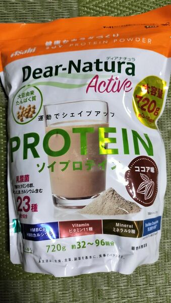 Dear-Natura Active ディアナチュラ　アクティブソイプロテイン　ココア味720g