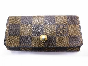 ヴィトン ４連 キーケース ■ N62631 CT0132 ミュルティクレ4 ダミエ Louis Vuitton □6B イ4クニ