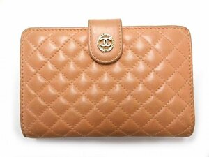 シャネル ■ ウォレット 財布 ピンク系 ココマーク ゴールド金具 レディース 15番台 CHANEL□ 6C マ1000