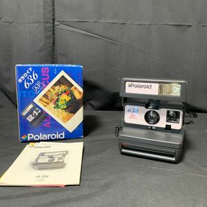 Polaroid 636 AF ポラロイド Auto Focus ポラロイドカメラ インスタントカメラ 元箱 説明書 付き 動作未確認 