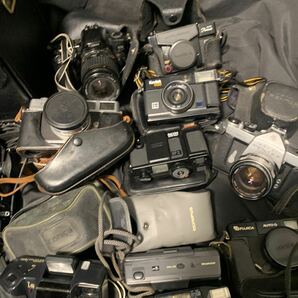 カメラ まとめ ビデオカメラ 一眼 フィルムカメラ デジカメ 他 Canon OLYMPUS RICOH Victor Konica など レトロ 大量 15キロ以上の画像5