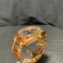DIESEL ディーゼル 腕時計 DZ-5383 メンズ ウォッチ ピンクゴールド系 文字盤 シルバー系 クォーツ _画像5