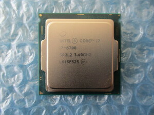 ジャンク品 Intel Core i7-6700 SR2L2 3.40GHz 【DC-180】 