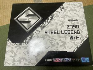 ASRock マザーボード Z790 Steel Legend WiFi Intel 第12世代 13世代 CPU (LGA1700 ATX) 【動作確認済み】