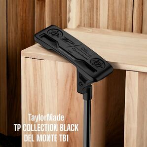 TaylorMade テーラーメイド TP COLLECTION BLACK DEL MONTE TB1 トラスヒール パター 34インチの画像1