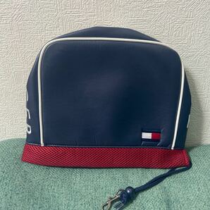 TOMMY HILFIGER GOLF トミー ヒルフィガー ゴルフ アイアンカバー ヘッドカバー ネイビーの画像1