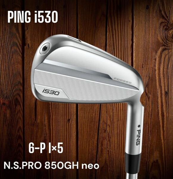 PING ピン i530 アイアン 6-P 5本セット N.S.PRO 850GH neo