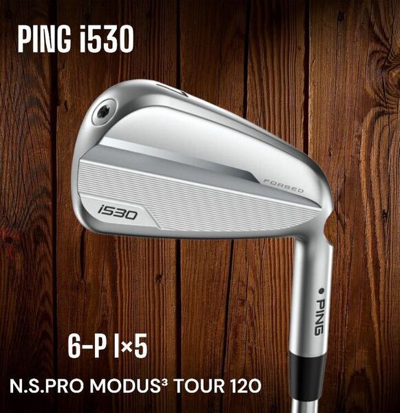 PING ピン i530 アイアン 6-P 5本セット N.S.PRO MODUS3 TOUR 120