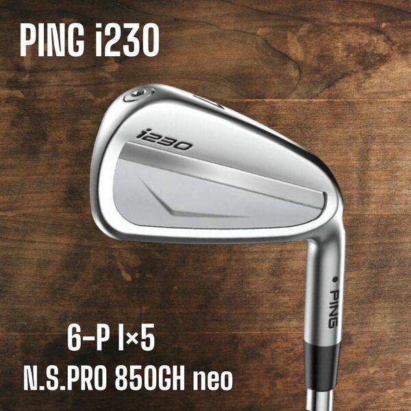 PING ピン i230 アイアン 6-P 5本セット N.S.PRO 850GH neo