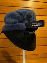 レア美品！patagonia パタゴニア ５パネル ダックビルキャップ フリース DUCKBILL 帽子 フライフィッシング キャンプ スキー登山 自転車 _画像7