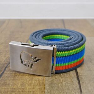 美品 ノローナ NORRONA /29 Viking web clip Belt バイキング ウェブ クリップ ベルト マルチカラー ウェア アウトドア cf03os-rk26y05161