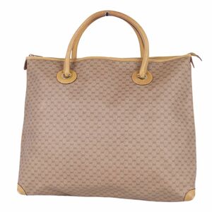 Vintage グッチ GUCCI バッグ トートバッグ ハンドバッグ GGロゴ キャンバス カバン レディース イタリア製 ブラウン cf03mb-rm05f09122