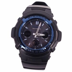 美品 カシオ Gショック CASIO G-SHOCK AWG-M100A 5230 ST MULTI BAND 6 マルチバンド タフソーラー ストップウォッチ cf03dd-rm05f09352