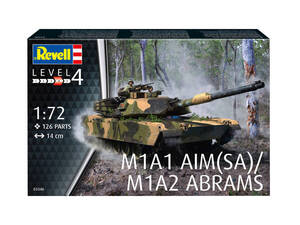 1/72 レヴェル（Revell）　アメリカ軍　M1A1 AIM(SA)／M1A2 エイブラムス　No.03346