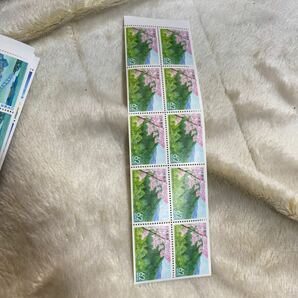 ふるさと切手 62円10枚 東京都 高尾山とさくらの画像1