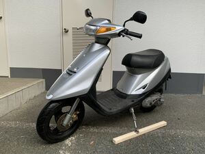 ヤマハ 3KJ メットインJOG フロントディスク化 中古車 デイトナ71ccボアアップ済 交換部品多数 説明欄追加画像・動画有メンテできる方限定