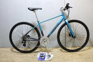 ■GIANT ジャイアント ESCAPE R DISC クロスバイク SHIMANO 3X8SサイズXS 2022年モデル 未走行車