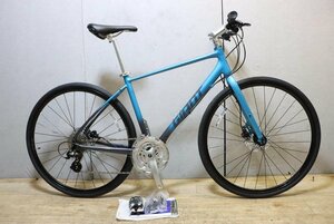 ■GIANT ジャイアント ESCAPE R DISC クロスバイク SHIMANO 3X8SサイズS 2022年モデル 未走行車