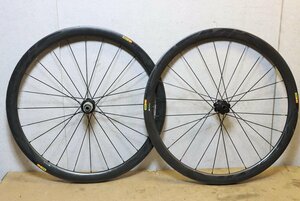 ○MAVIC マビック COSMIC PRO CARBON SL DISC シマノフリー 11s対応 チューブラー カーボンホイールセット