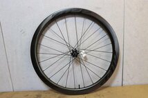 値下げ! ○ZIPP ジップ 303 firecrest DISC クリンチャー チューブレス カーボンホイール フロントホイール 美品_画像2