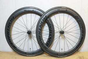 ○BONTRAGER ボントレガー Aeolus PRO5 DISC クリンチャー チューブレス カーボンホイールセット 美品