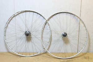 ○ARAYA アラヤリム SHIMANO シマノ FH-7600 DURA-ACE ハブ 固定ギア ピスト TRACK チューブラー 手組みホイールセット