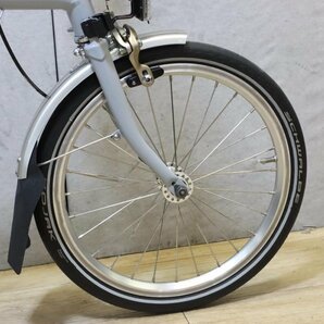 イージーホイールカスタム!!■BROMPTON ブロンプトン S6L 16インチ 折畳ミニベロ 2X3S 2017年モデル 超美品の画像3