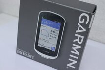 ★GARMIN ガーミン Edge EXPLORE 2 日本語対応 GPSサイクルコンピューター 極上品_画像4