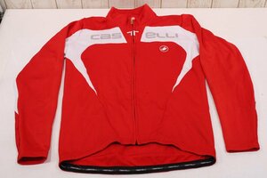 ★CASTELLI カステリ 長袖ジャージ XLサイズ